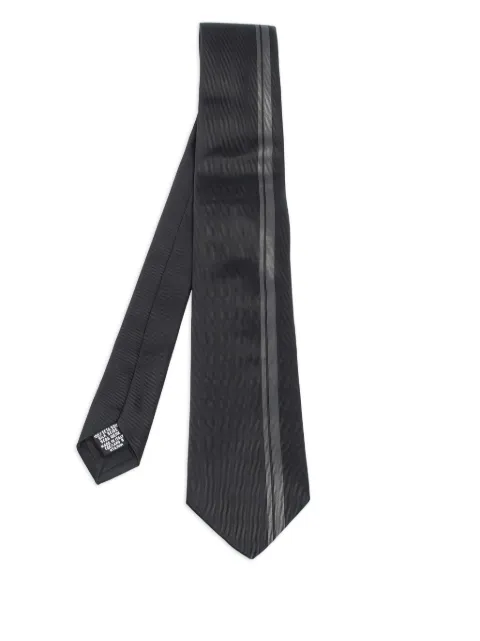 BOSS stripe tie Black 314666
