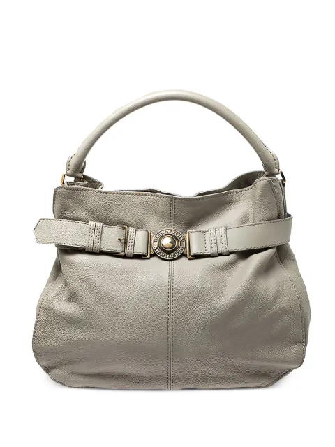 Burberry Pre-Owned Lambeth leather-belted tote bag Grey 253185