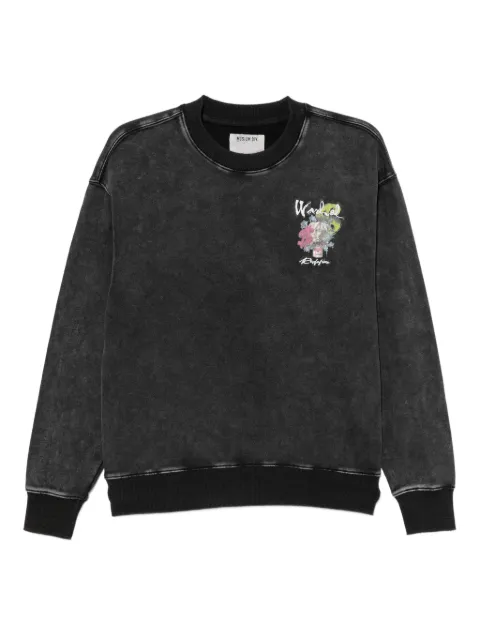 Musium Div. graphic-print sweatshirt Black MMUSWM00962X