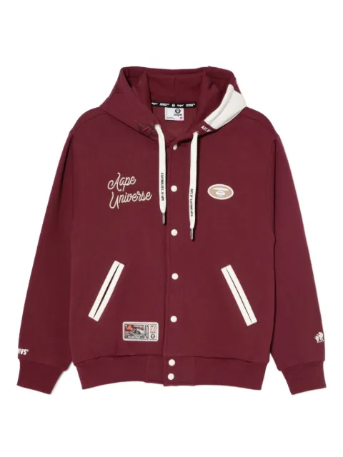 AAPE BY *A BATHING APE® Moonface bomber jacket Red ASWC392XXP