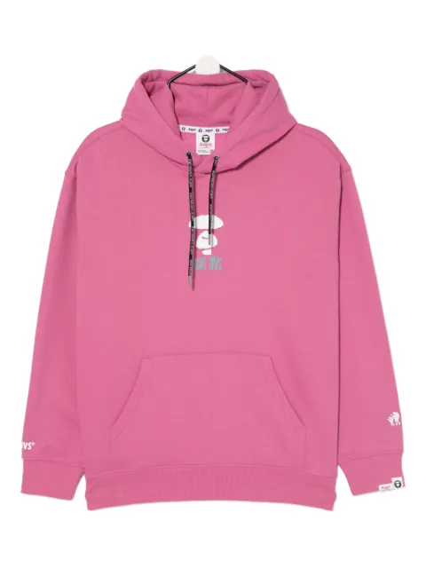AAPE BY *A BATHING APE® Moonface hoodie Pink ASWD312XXP