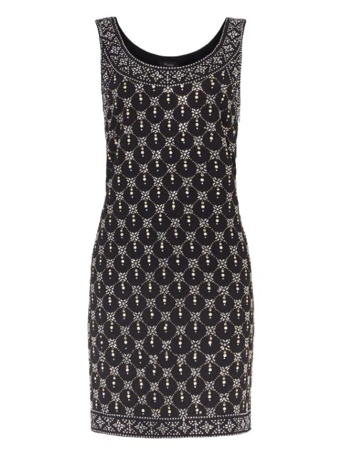 Temperley London embellished geometric mini dress Black 25AWGAL54961