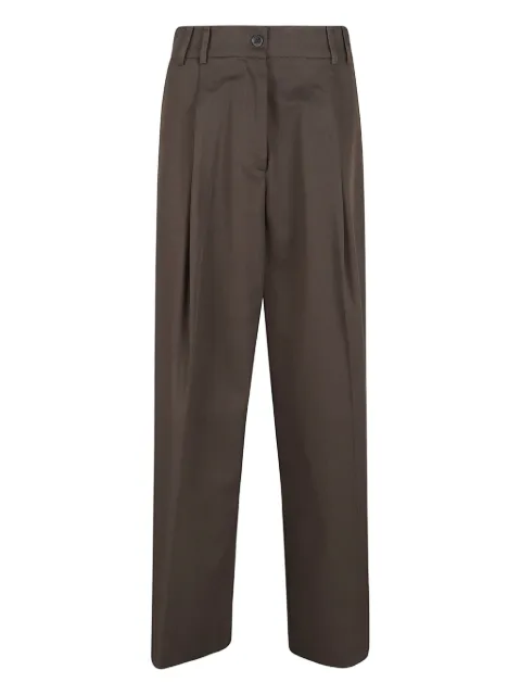 P.A.R.O.S.H. pleated trousers Brown D232464CEDRO