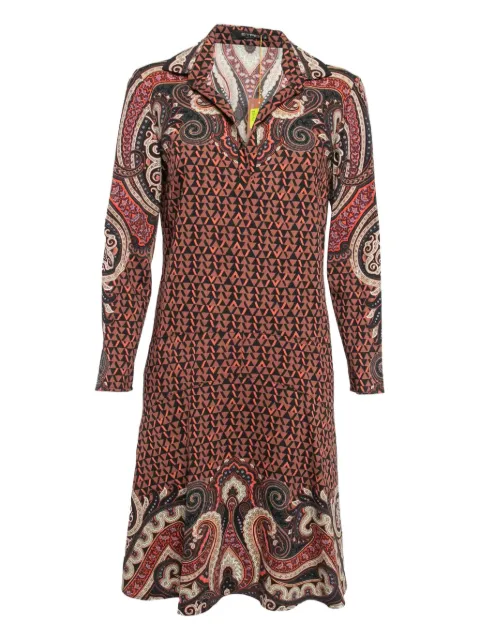 Etro Pre-Owned paisley-print mini dress Orange 1050795