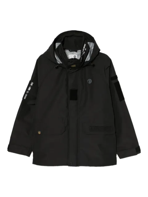 AAPE BY *A BATHING APE® logo-patched jacket Black ALJ7754XXP