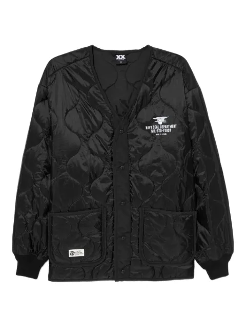 FINGERCROXX logo-printed jacket Black FFXJKM01097X