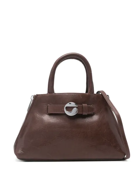 Coperni mini Data tote bag Brown COPBA122F6064