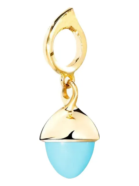 TAMARA COMOLLI 18kt yellow gold Mikado Flamenco Turquoise pendant necklace Gold PMFLTURYG