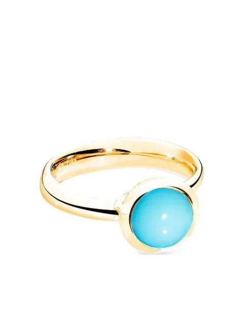 TAMARA COMOLLI 18K yellow gold small Bouton turquoise ring Gold RBOUSTURYG1