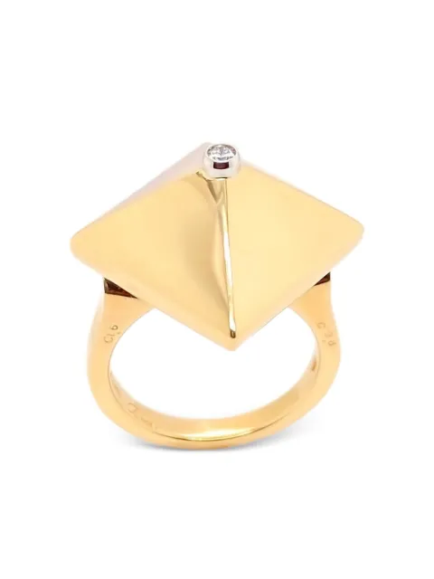 ALETTO BROTHERS 18K yellow gold diamond ring Gold R00298