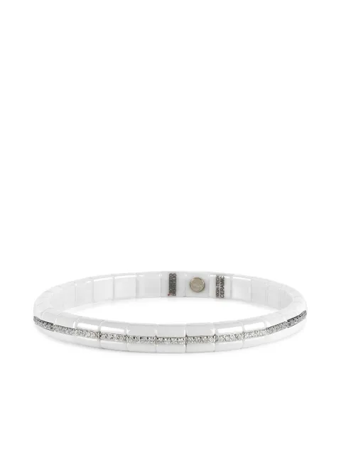 Roberto Demeglio 18K yellow gold Eternity Pura diamond bracelet Silver PU4LB1DB