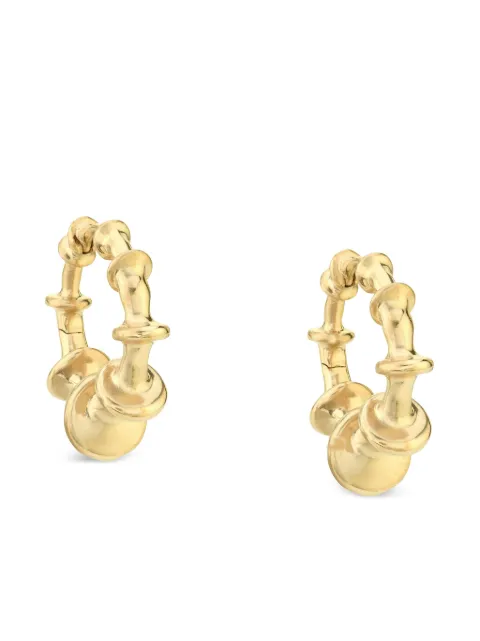 VRAM Gold Mini Hoop Earrings Gold VCE0056