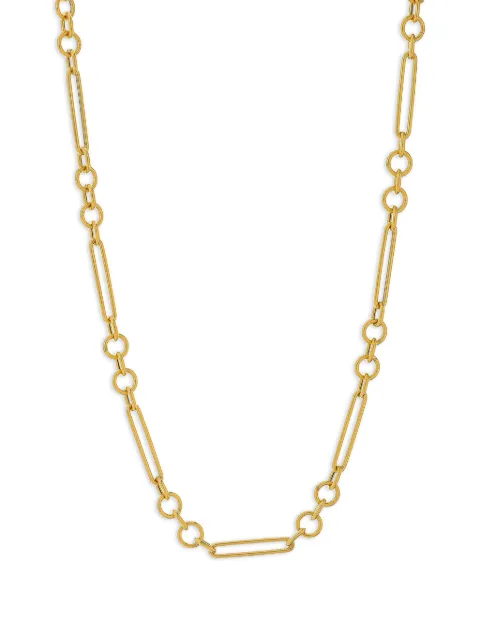 MARISSA DIAMONDS 14K yellow gold medium Albert chain necklace Yellow MEDALBERT32