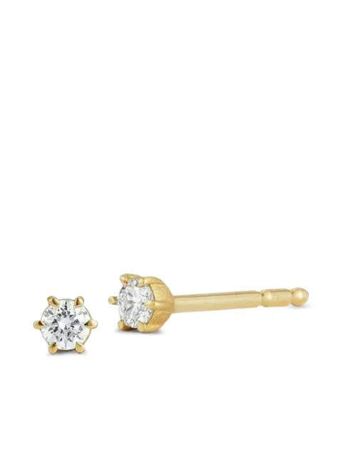 Jade Trau Gold Diamond Studs Earrings Yellow JT3131EG15YG