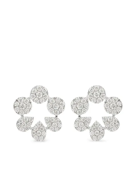 Dana Rebecca Designs 14K white gold Taylor Beth diamond earrings Silver E36971