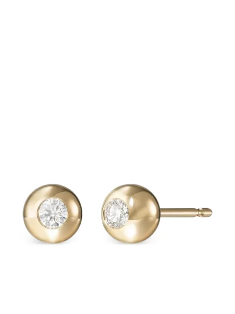Melissa Kaye 18K yellow gold Diamond Stud earrings Gold E2320AY