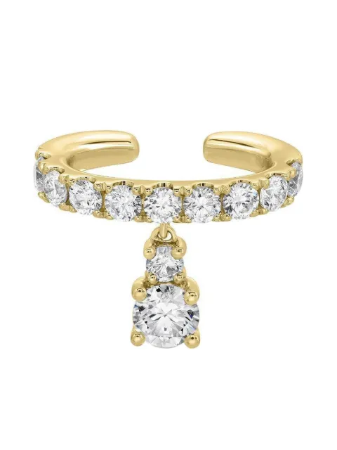 Anita Ko 18K yellow gold Round Drop Daphne diamond ear cuff Gold AKECDAPRYG