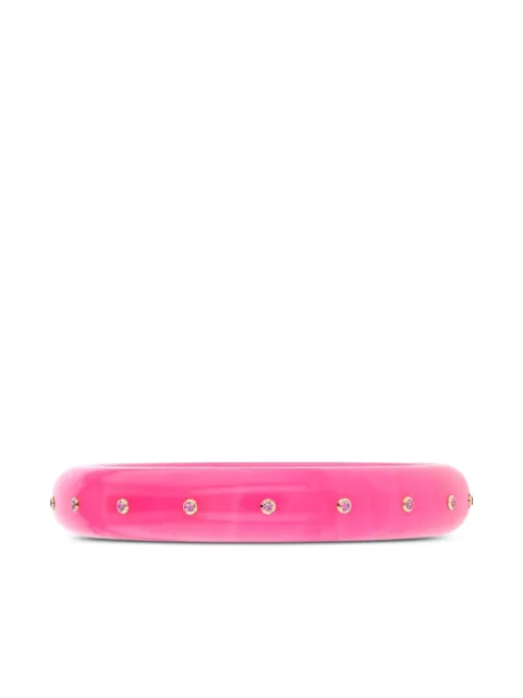 Mark Davis 18K yellow gold pink sapphire bangle Gold 40601122