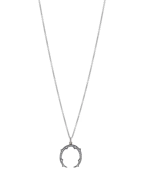 Sylva & Cie 18K white gold diamond necklace White P10684495