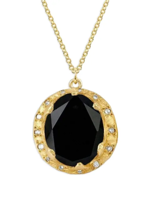 Logan Hollowell 14kt yellow gold Queen Onyx necklace Gold NEQF062
