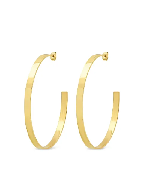 Jennifer Meyer 18K yellow gold Flat Hoops earrings Gold JMJYGLGFLATHOOPE
