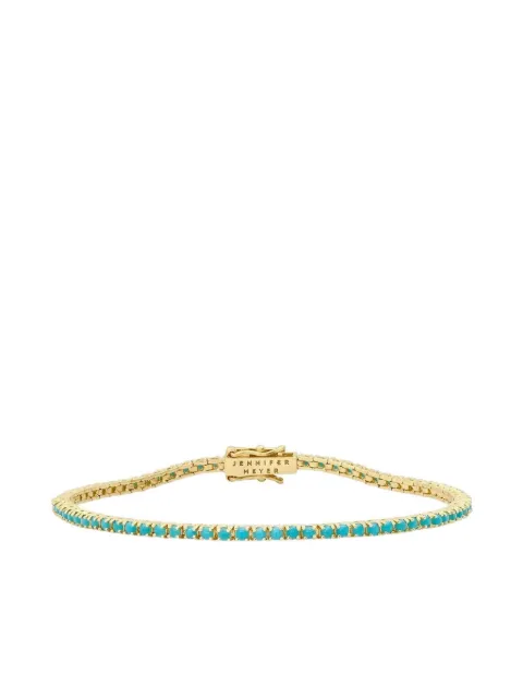 Jennifer Meyer 18K yellow gold turquoise tennis bracelet Gold JMJYGT4PRONGTENNISB