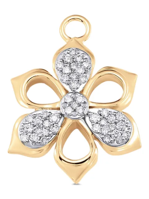 Sara Weinstock 18K yellow gold Lierre diamond pendant charm Gold LYWPCM