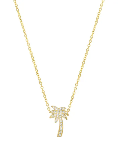 Jennifer Meyer 18kt yellow gold Palm Tree necklace Gold JMJYGDMINIPALMN