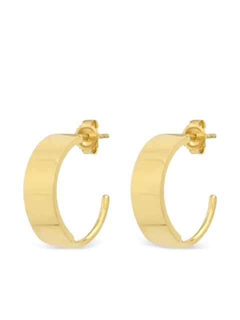 Jennifer Meyer 18K yellow gold Ellen hoop earrings Gold JMJYGWIDEELLENHOOPE