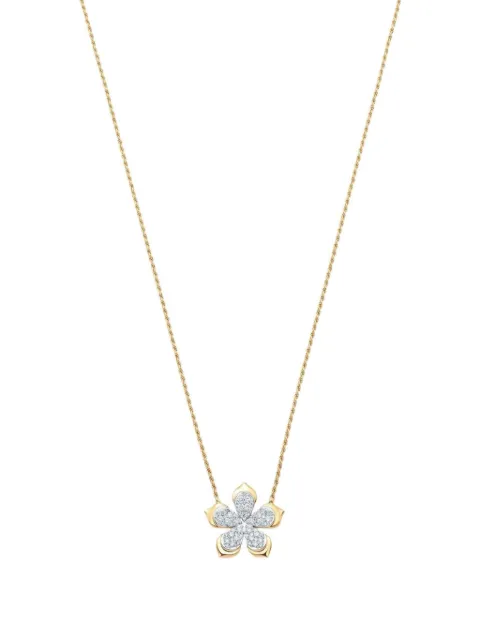 Sara Weinstock 18kt yellow gold Lierre Flower necklace Gold LIYWPFNK