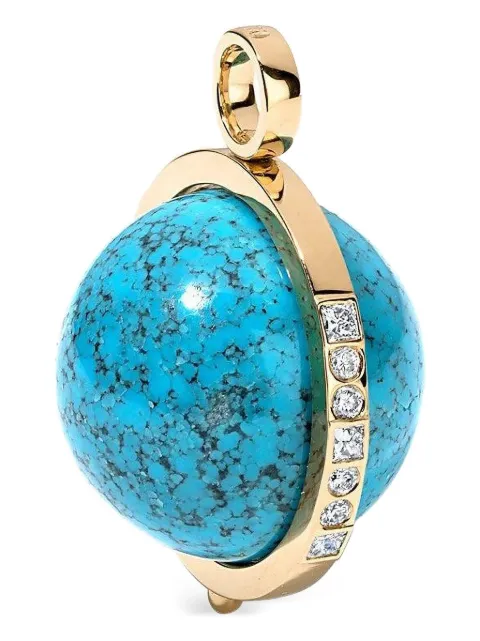 DEVON WOODHILL 18K yellow gold multi-stone pendant Gold CDLXCSMCSPNRT