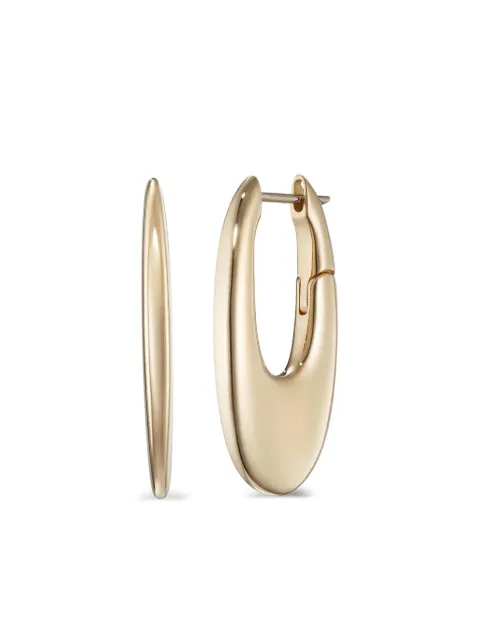 Melissa Kaye 18K yellow gold medium Lulu earrings Gold E2314BY