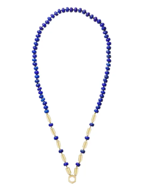 Harwell Godfrey 18kt yellow gold beaded Lapis Lazuli necklace Gold HGBC1LAPIS