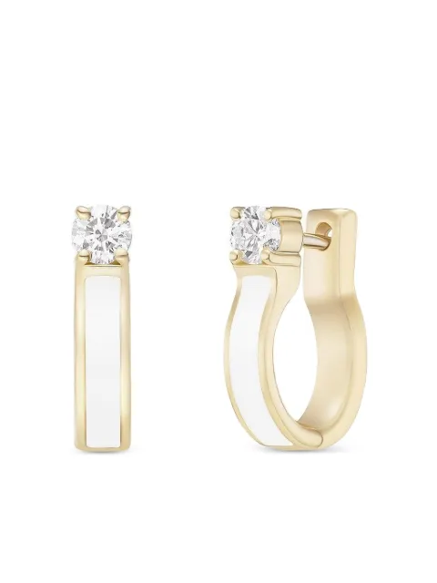 Melissa Kaye 18K yellow gold Honey diamond earrings Gold E2408BY