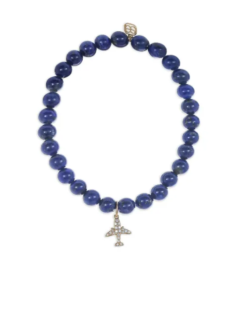 Sydney Evan 14K yellow gold diamond and lapis lazuli bracelet Gold CJP3298Y416