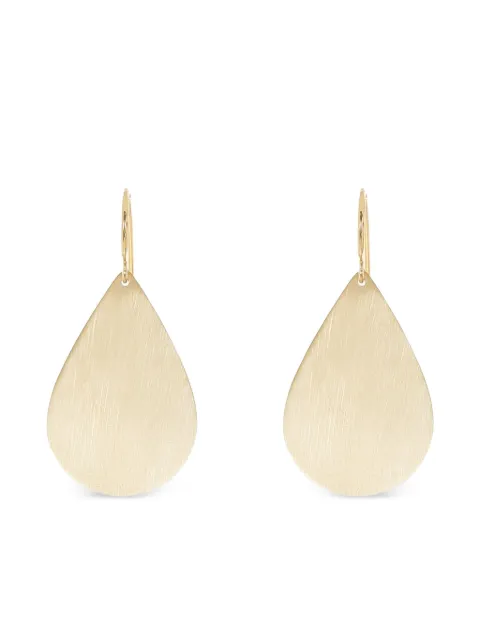 Irene Neuwirth 18K yellow gold pear-shape earrings Gold E141YG
