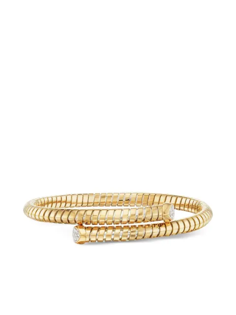 MARINA B 18K yellow gold Trisolina diamond bangle bracelet Gold BRTM02YDM