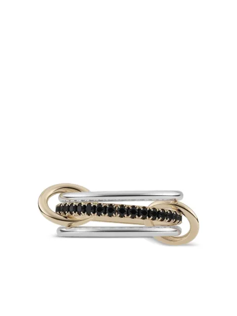 Spinelli Kilcollin 18K yellow gold Tigiris Three Link diamond ring Gold G3TIGSGNOIR