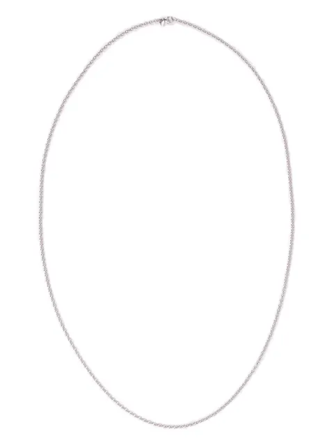 TAMARA COMOLLI 18kt white gold Belcher chain necklace Silver CBELA28WG903