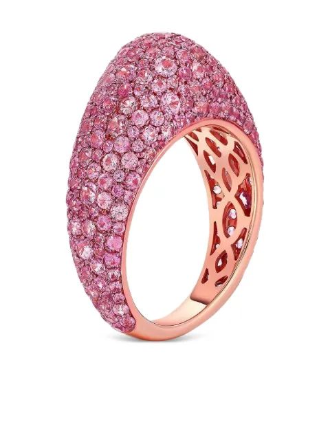 graziela 18K rose gold Bahia sapphire ring Pink BAR1022385PSP