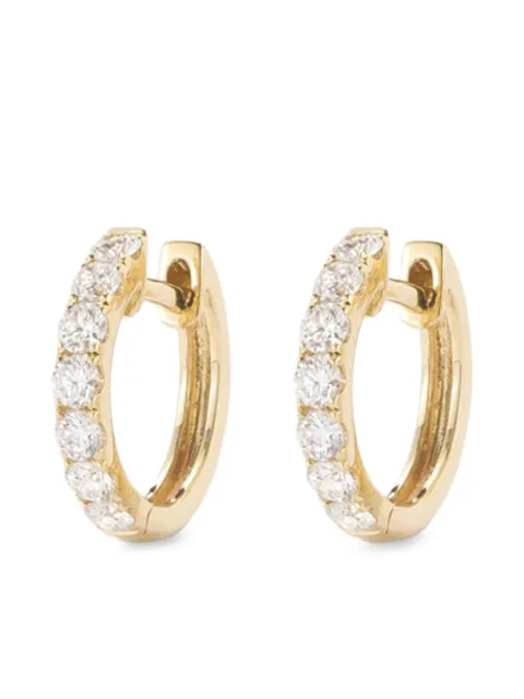 ROBINSON PELHAM 14K yellow gold hoop diamond earrings Gold 7901