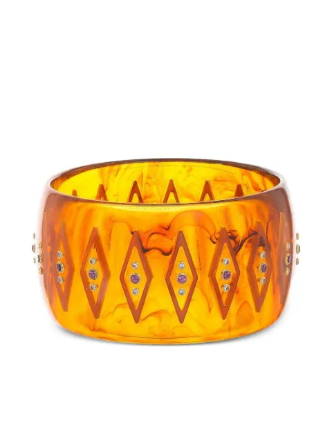 Mark Davis 18K yellow gold multi-stone bracelet Yellow 41551096
