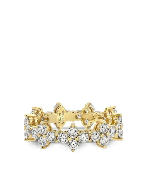 Anita Ko 18K yellow gold Vivi Eternity diamond ring Gold AKRVIVIYG