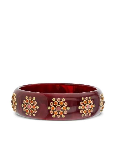 Mark Davis 18K yellow gold multi-stones bangle Gold 40451061