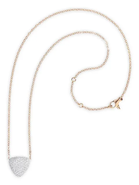 VHERNIER 18K rose gold Freccia diamond necklace Gold 0G1601C351