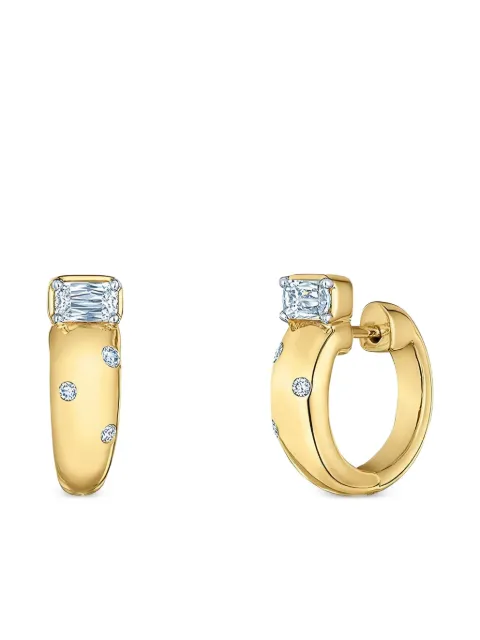 KWIAT 18K yellow gold Cobblestone diamond earrings Gold 160599