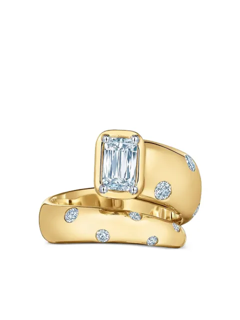 KWIAT 18K yellow gold Cobblestone diamond ring Gold 158796