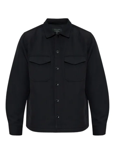 rag & bone flap-pocket jacket Black RV9525FSMWO