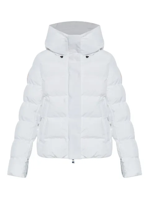 Save The Duck Arena hooded puffer jacket White P32533WLEAF21