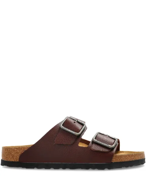 Birkenstock Arizona double-buckle leather sandals Brown 1030702